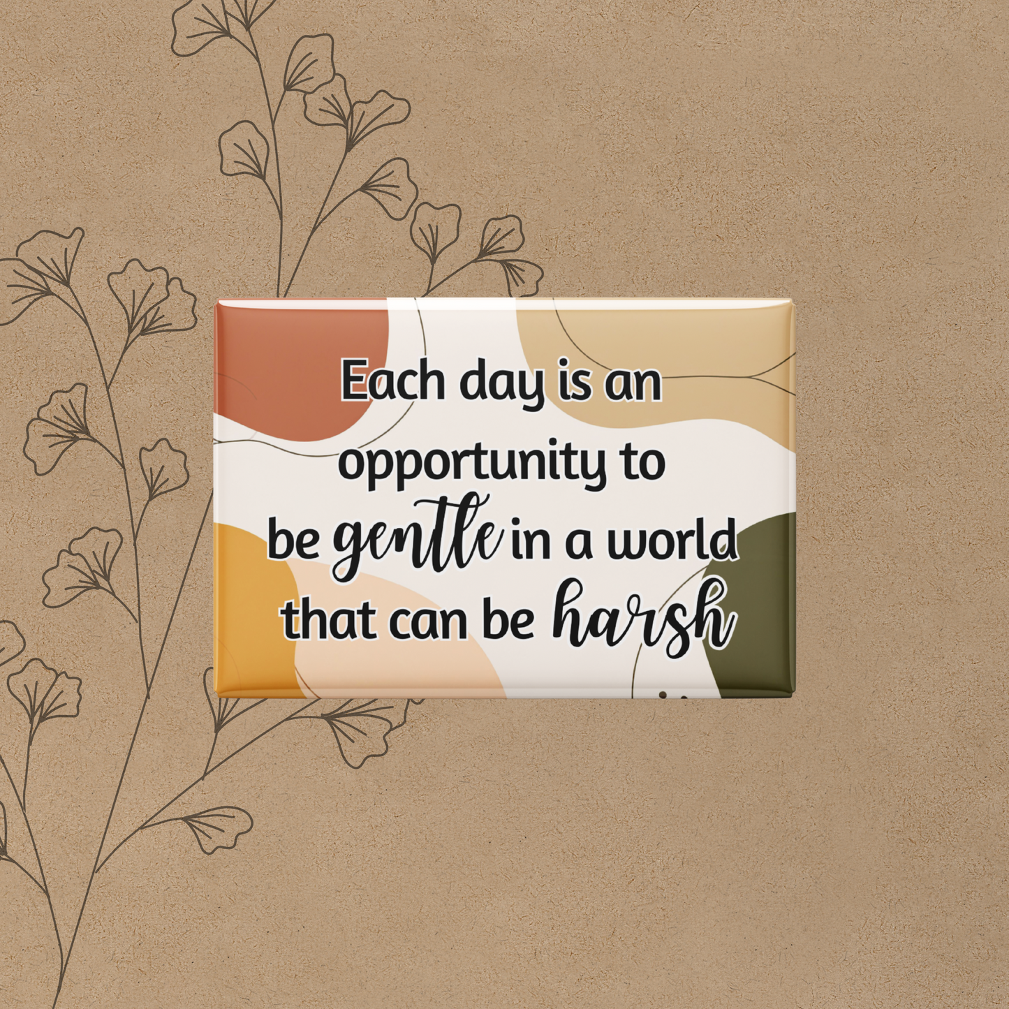 Kindness & Gratefulness - Reminder Magnets (set of 4)