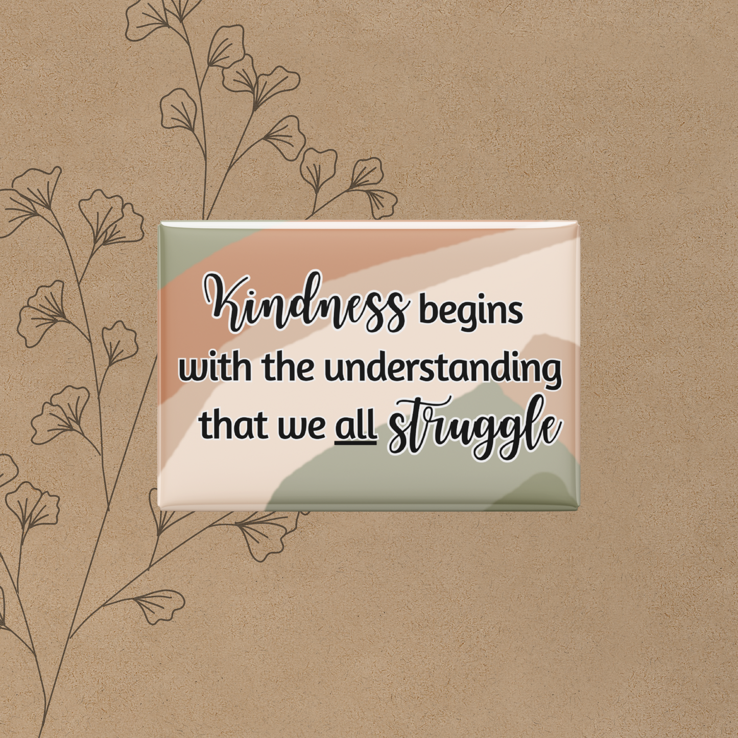 Kindness & Gratefulness - Reminder Magnets (set of 4)