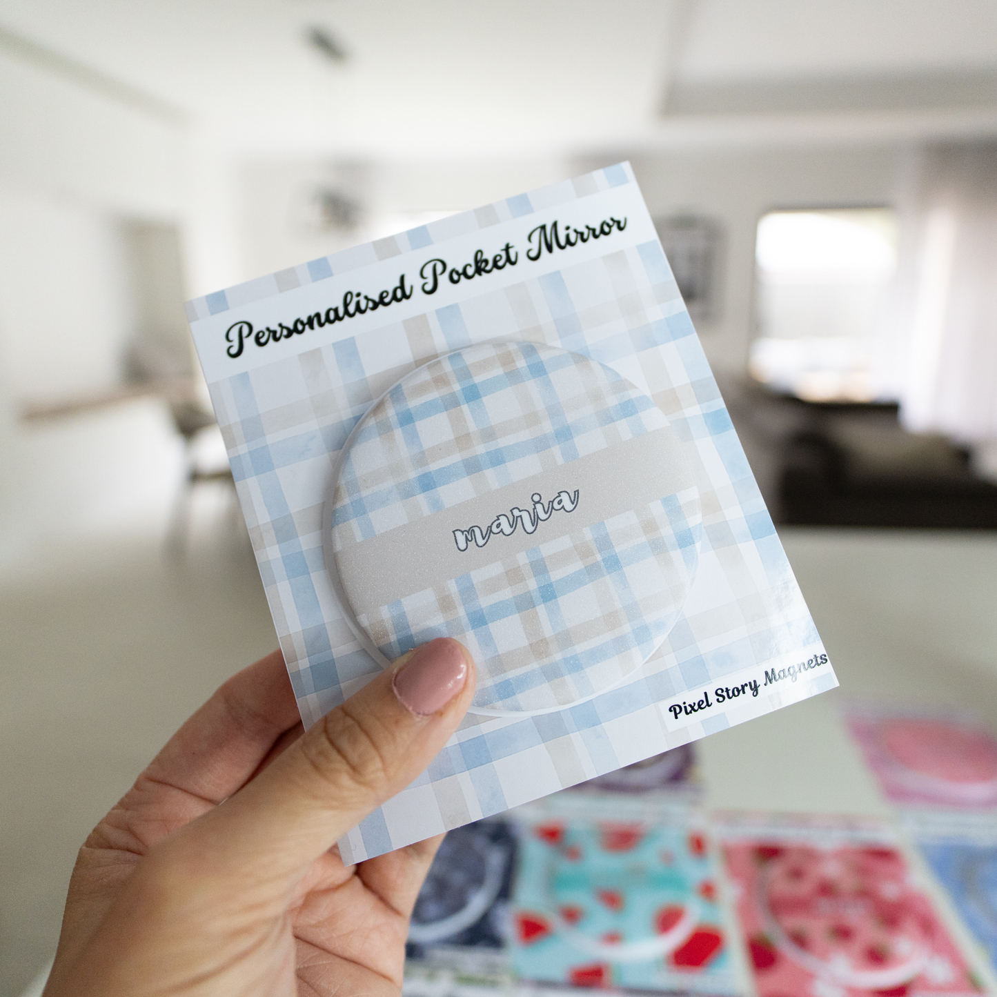 Personalised Pocket Mirror