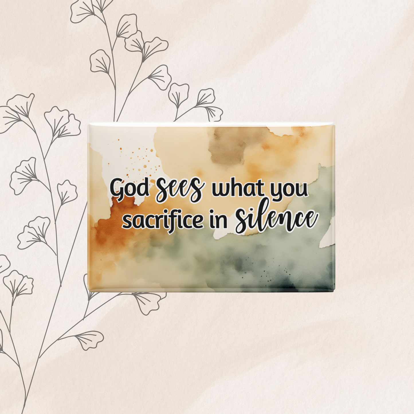 Strength & Encouragement - Reminder Magnets (set of 4)