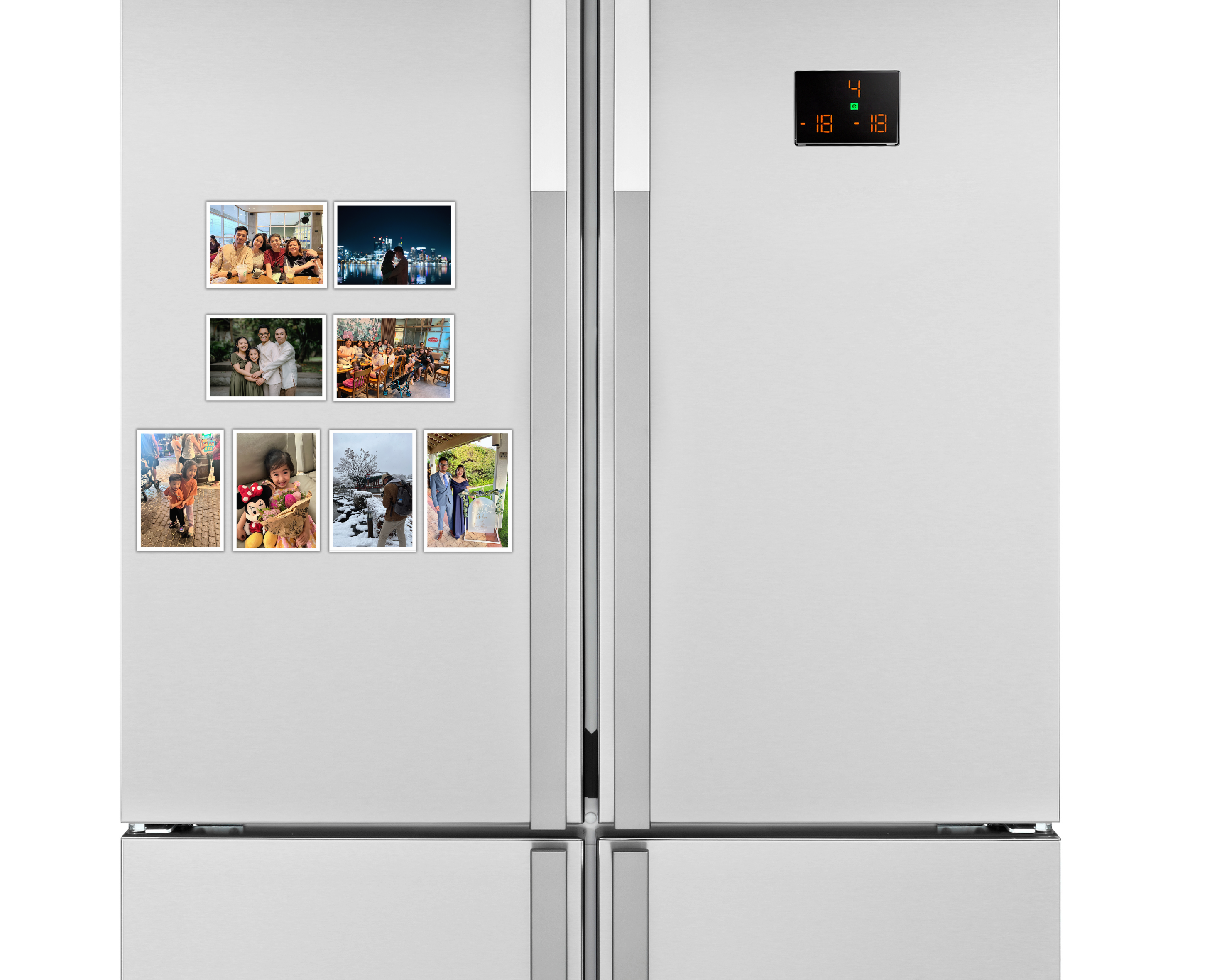 Pixel Story Magnets - Flexible Photo Magnets