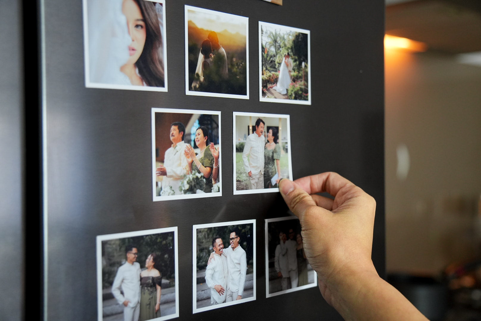 Pixel Story Magnets - Flexible Photo Magnets Squares