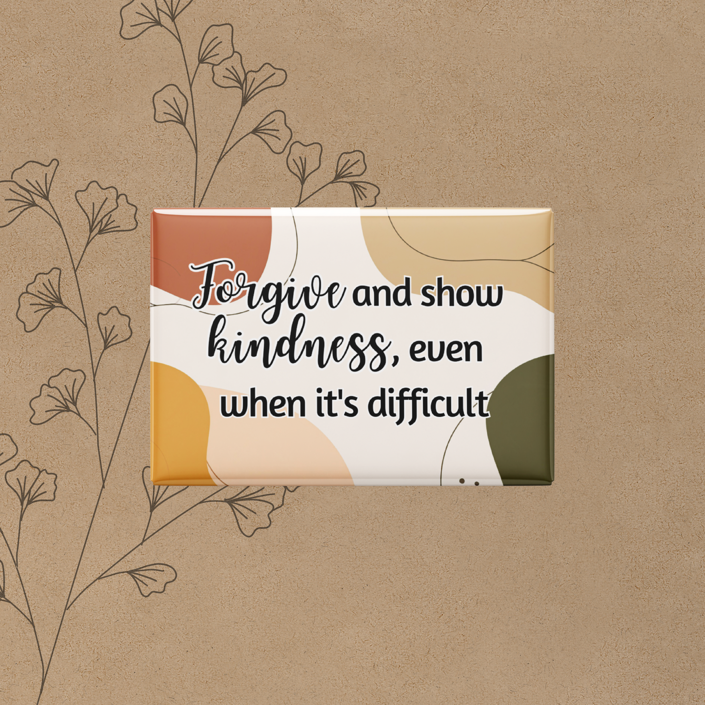 Kindness & Gratefulness - Reminder Magnets (set of 4)