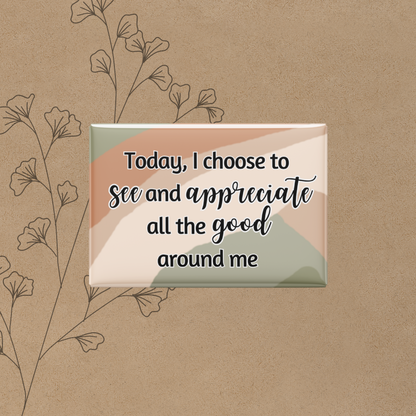 Kindness & Gratefulness - Reminder Magnets (set of 4)