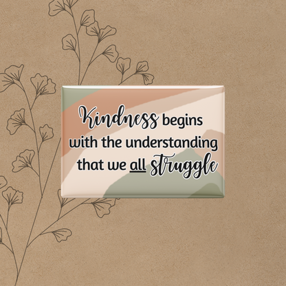 Kindness & Gratefulness - Reminder Magnets (set of 4)