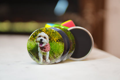 Custom Photo Magnets (Round)